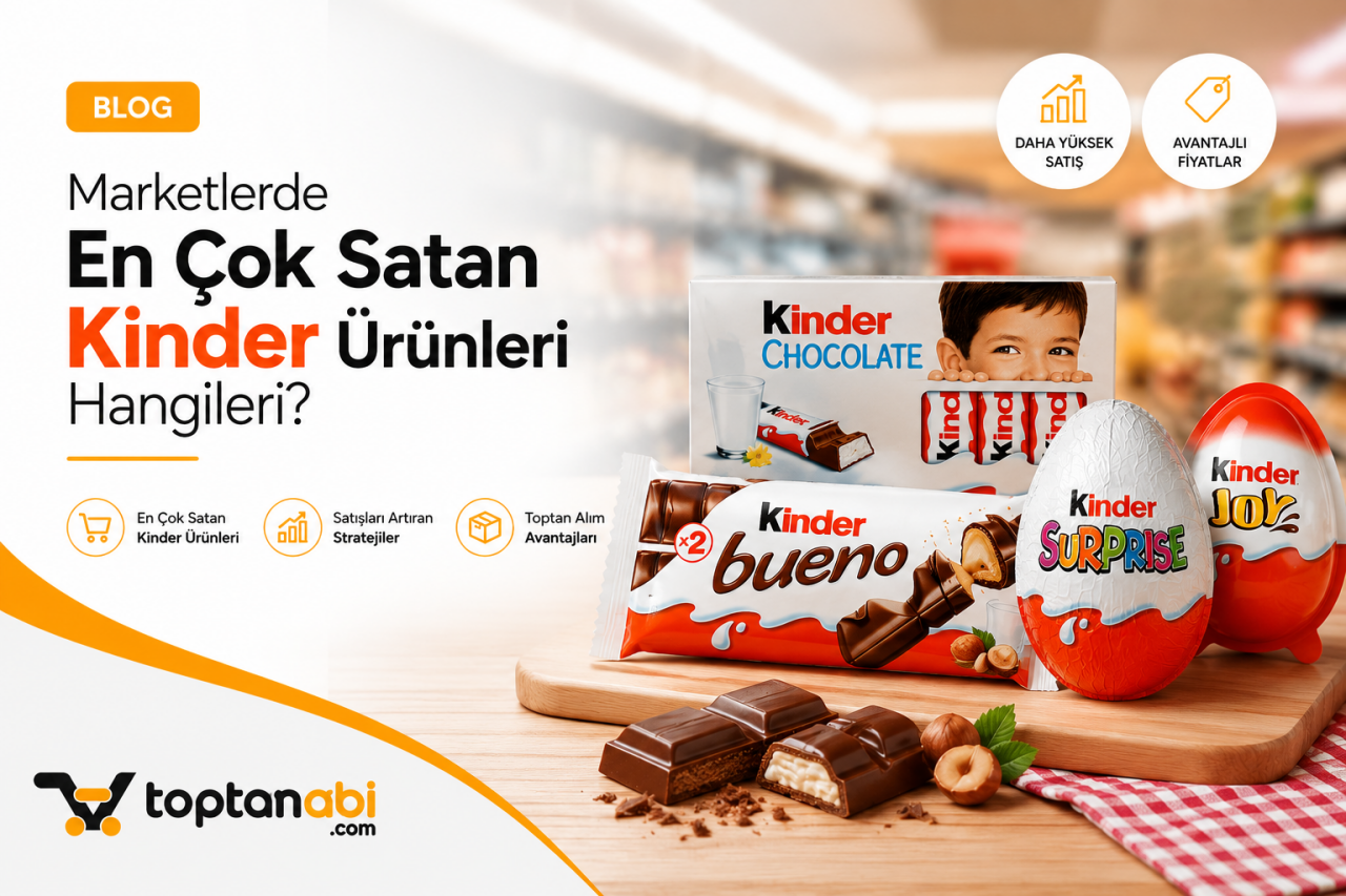 Marketlerde En Çok Satan Kinder Ürünleri Hangileri?