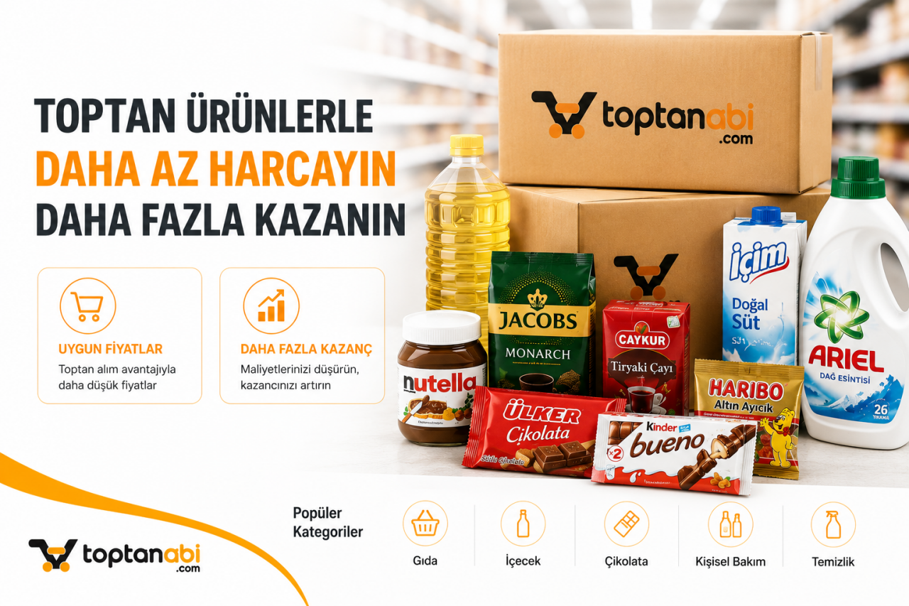 Toptan Ürünlerle Daha Az Harcayın Daha Fazla Kazanın