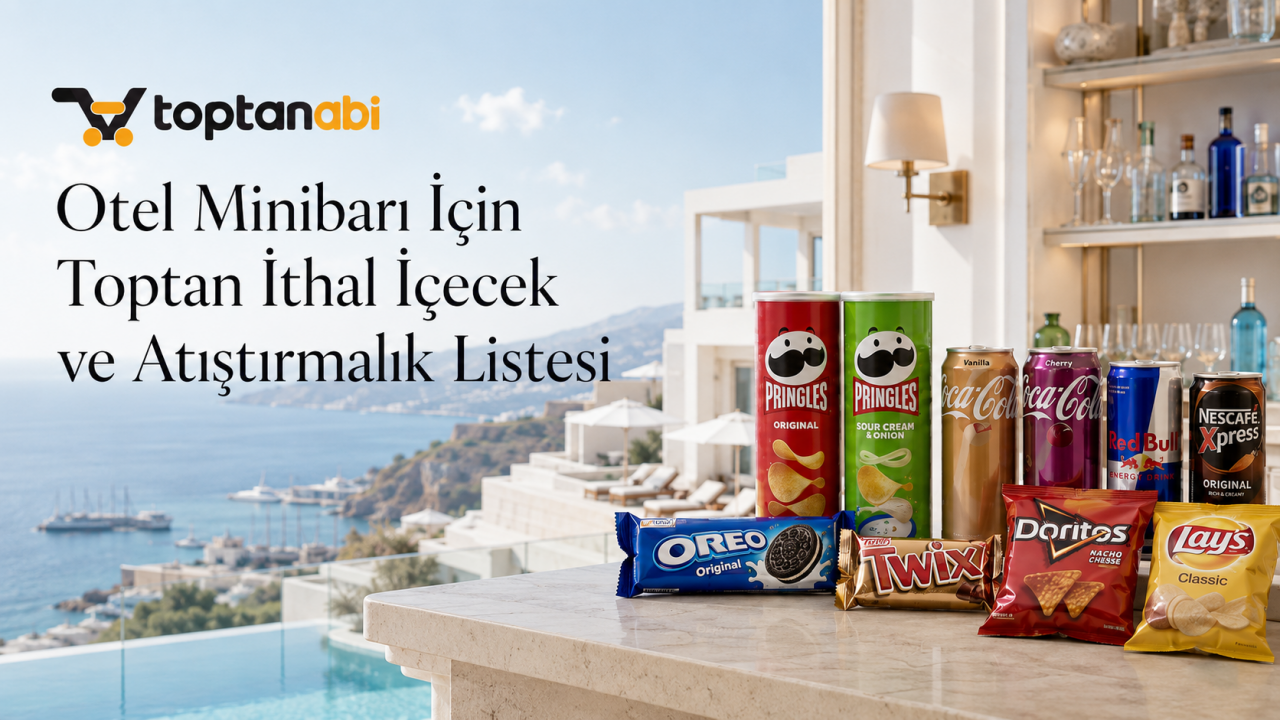 Otel Minibarı İçin Toptan İthal İçecek ve Atıştırmalık Listesi
