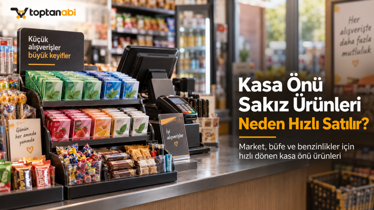 Kasa Önü Sakız Ürünleri Marketlerde Neden Hızlı Satılır?