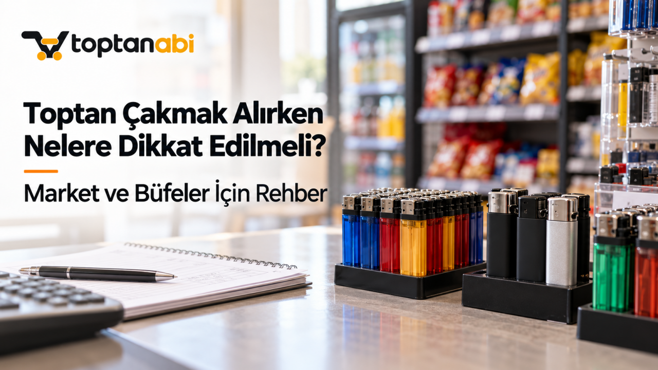 Toptan Çakmak Alırken Nelere Dikkat Edilmeli? Market ve Büfeler İçin Rehber