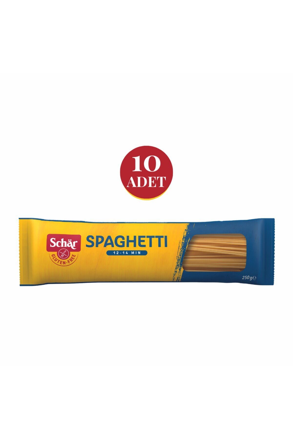 Spagetti Glutensiz Makarna 250 gr (10 ADET)