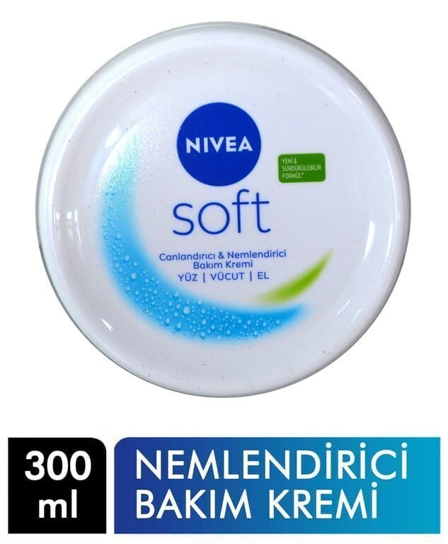 Nivea Nemlendirici Soft Krem 300 ml Paket (3 Adet)