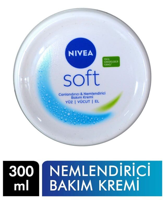 Nivea Nemlendirici Soft Krem 300 ml Paket (3 Adet)