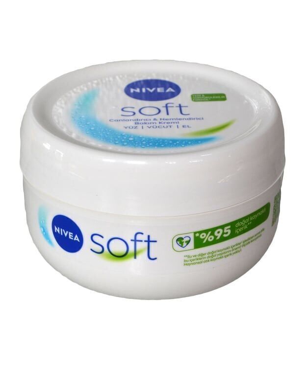 Nivea Nemlendirici Soft Krem 300 ml Koli (12 Adet)