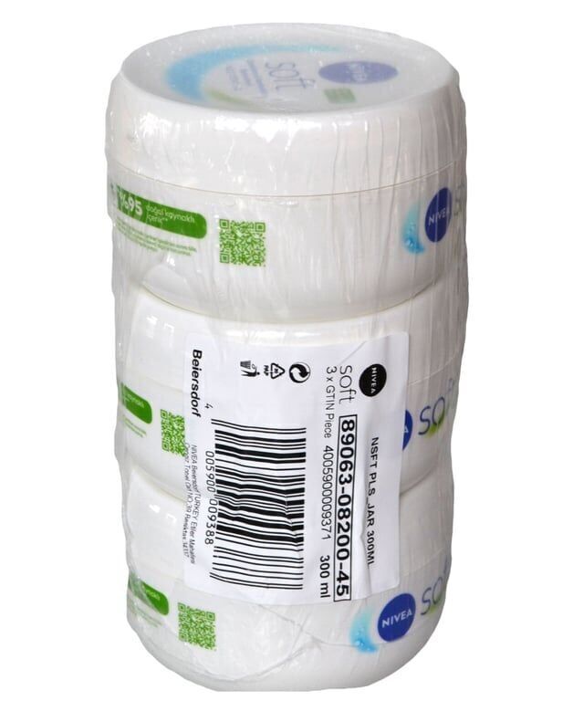Nivea Nemlendirici Soft Krem 300 ml Koli (12 Adet)