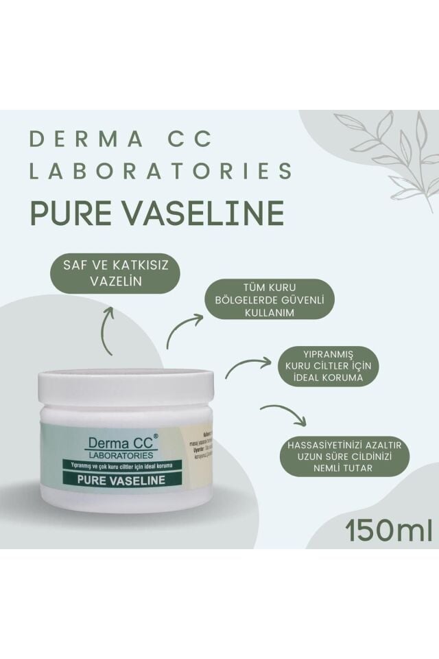 Derma CC LABORATORIES Sensitive Pure Vaseline - Saf Katkısız Vazelin 150ml