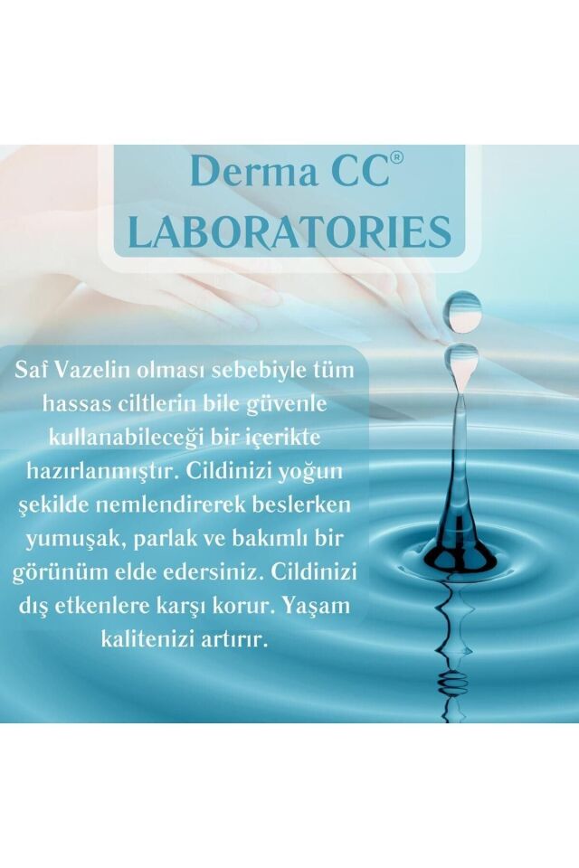 Derma CC LABORATORIES Sensitive Pure Vaseline - Saf Katkısız Vazelin 150ml