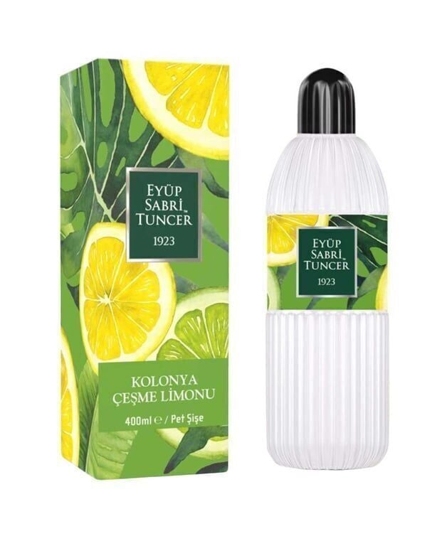 Eyüp Sabri Tuncer 68° Çeşme Limonu Alkollü Pet Kolonya 400 ml Koli (24 Adet)