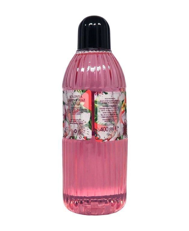 Eyüp Sabri Tuncer Japon Kirazı 68° Alkollü Kolonya 400 ml Pet Paket (12 Adet)