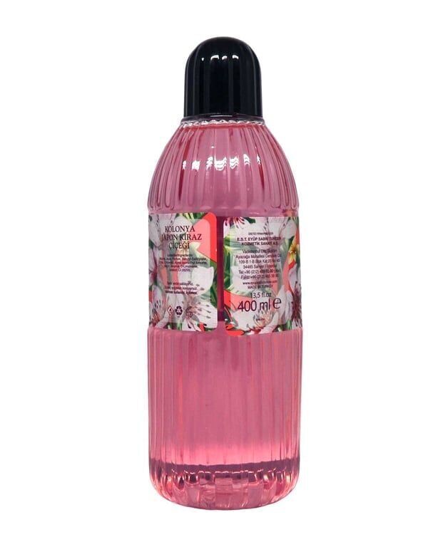 Eyüp Sabri Tuncer Japon Kirazı 68° Alkollü Kolonya 400 ml Pet Paket (12 Adet)
