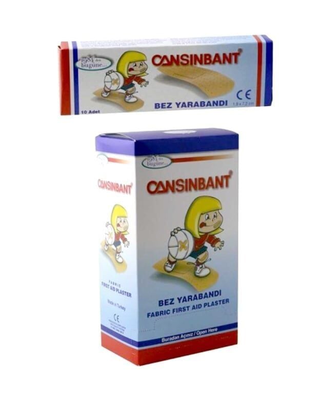 Cansınbant Bez Yarabandı 10'lu