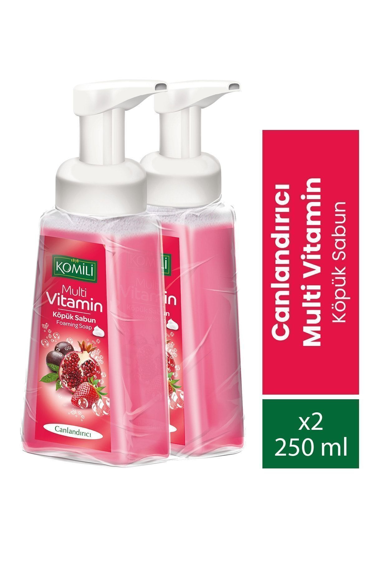 Köpük Sabun M.vitamin 250 ml 250 ml 0029935