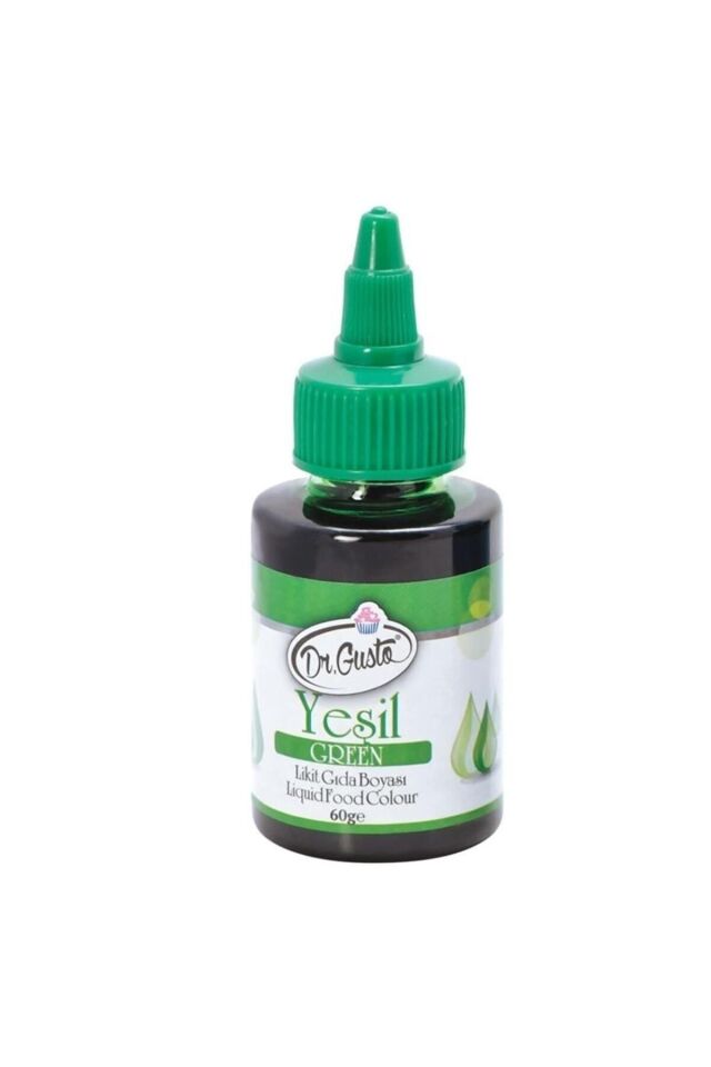 Su Bazlı Likit Sıvı Gıda Boyası 5 Li Set (5 Adet - 5 Renk) Sarı - Mavi - Kırmızı - Yeşil - Pembe