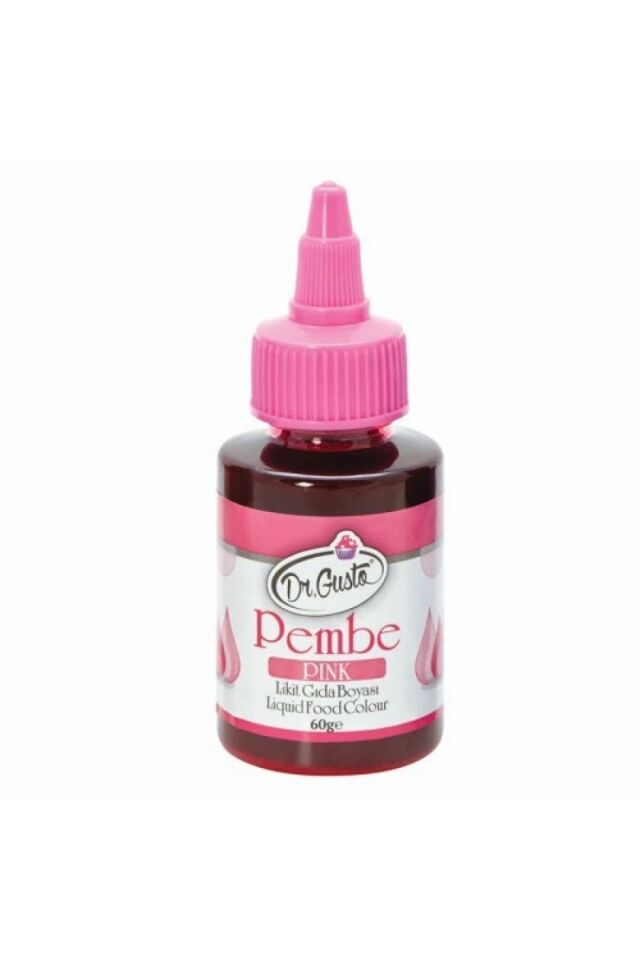 Su Bazlı Likit Sıvı Gıda Boyası 5 Li Set (5 Adet - 5 Renk) Sarı - Mavi - Kırmızı - Yeşil - Pembe