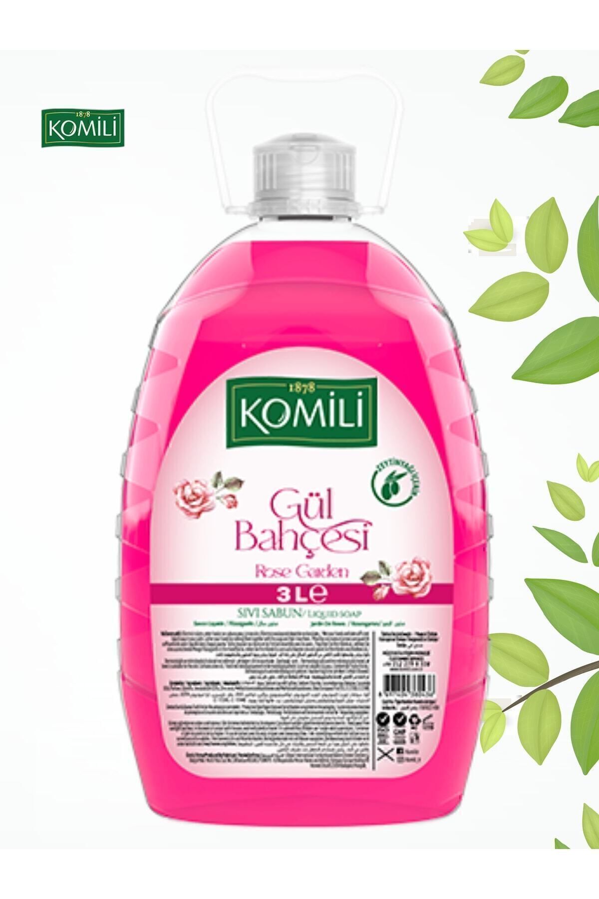 Gül Bahçesi Sıvı El Sabunu 3 Lt