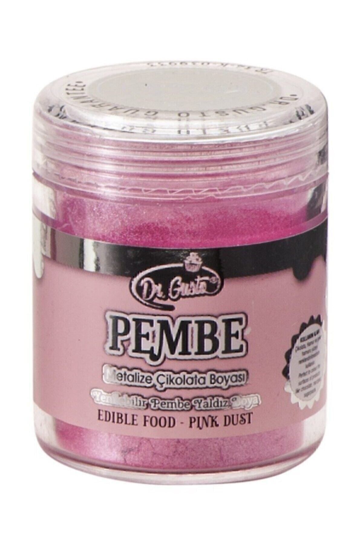 Yenilebilir Yaldızlı Sim Boya Pembe 10 Gr