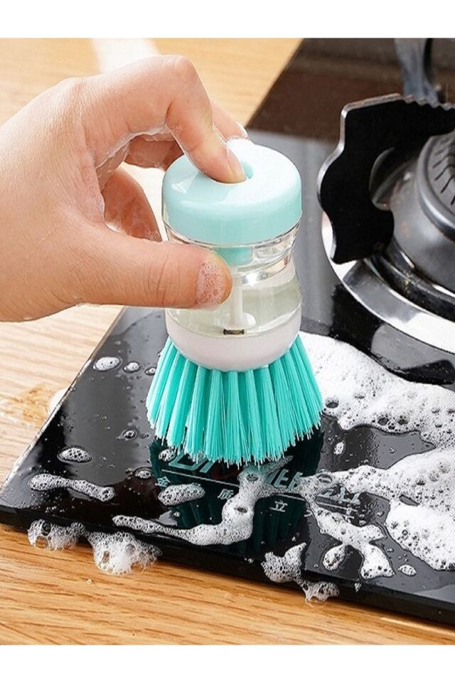 Deterjan Hazneli Bulaşık Yıkama Fırçası