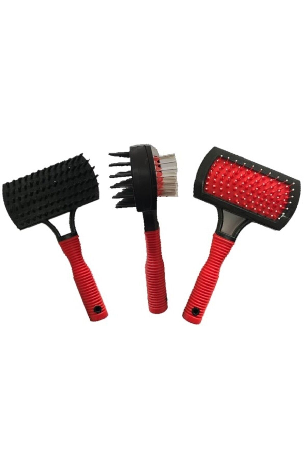 Çift Taraflı Evcil Hayvan Kedi Köpek Fırçası