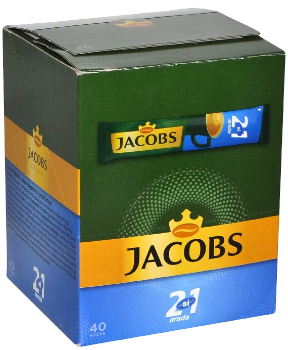 Jacobs 2si 1 Arada Çözünebilir Kahve 10,5 GR Paket (40 Adet)