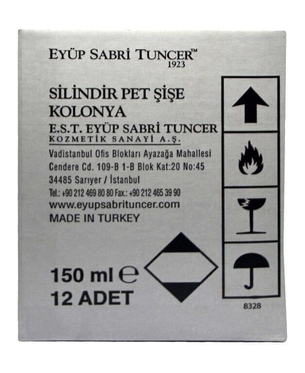 Eyüp Sabri Tuncer Japon Kiraz Çiçeği 68° Alkollü Kolonya 150 ml Sprey Paket (12 Adet)