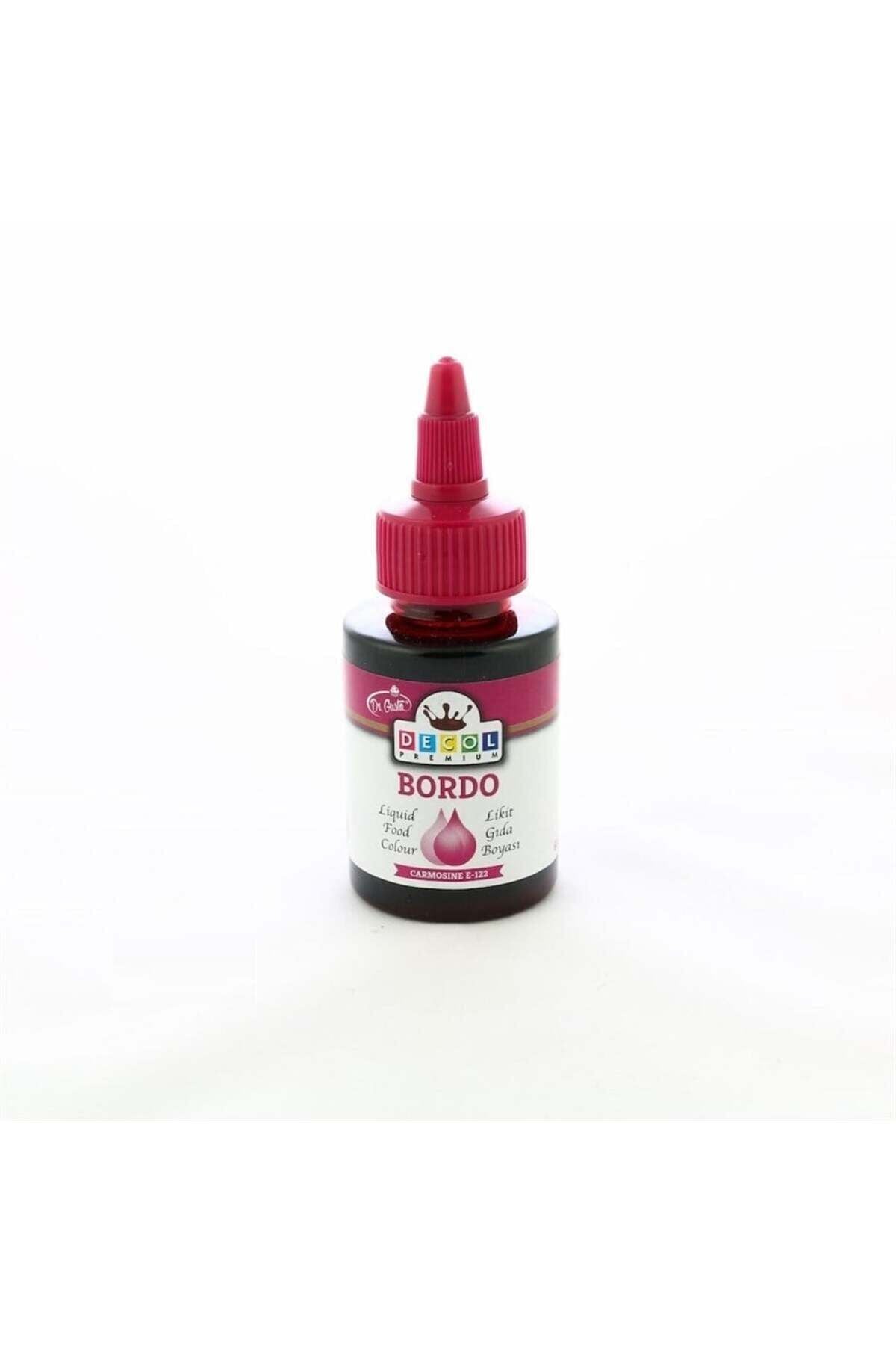 Dr Gusto Bordo Sıvı Gıda Boyası 60 Gr