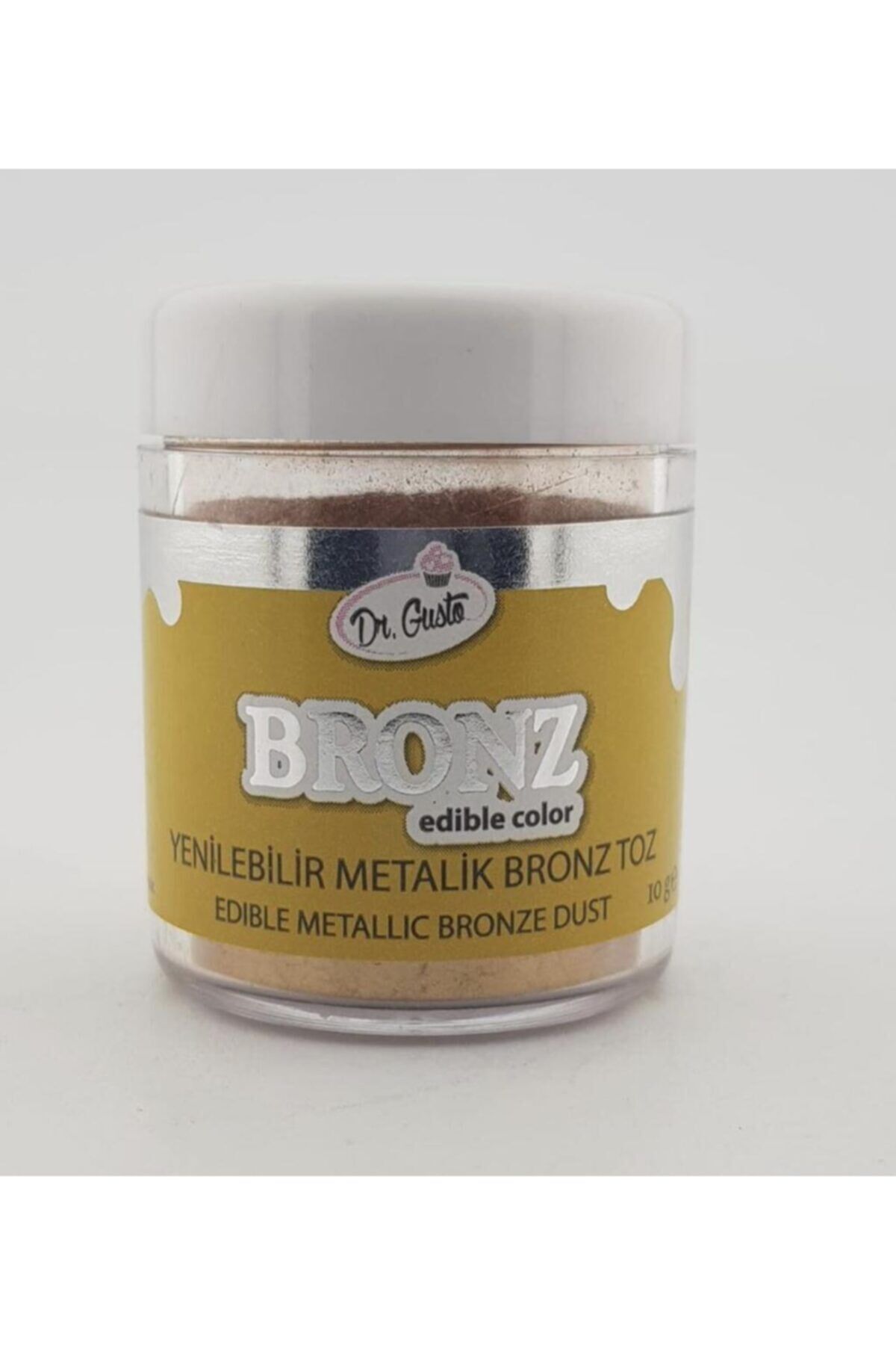 Yenilebilir Metalize Bronz Toz Çikolata Boyası (10 Gr)