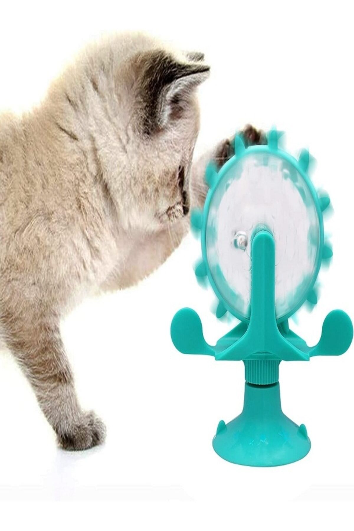 Kedi Köpek Döner Otomatik Besleyici Mama Kabı