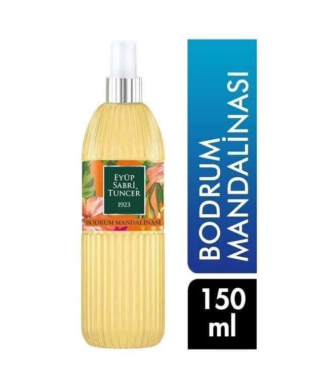 Eyüp Sabri Tuncer 68° Alkollü Bodrum Mandalinası Sprey Kolonya 150 ml Paket (12 Adet)