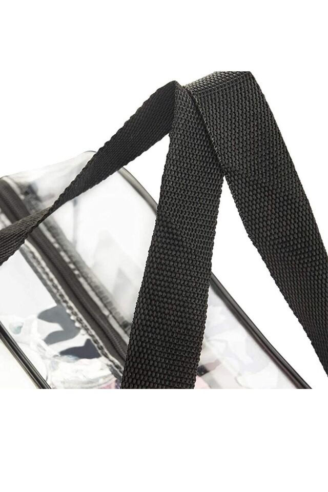 Bybaby Tatil, Plaj, Kozmetik ,makyaj Bakım Çantası Seti, Şeffaf Su Geçirmez , Büyük Boy 2 Adet Çanta