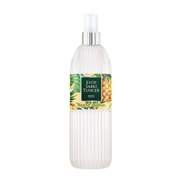 Eyüp Sabri Tuncer Hawai Ananas Kolonyası 150 ml Silindir Pet Şişe Sprey Koli (48 Adet)