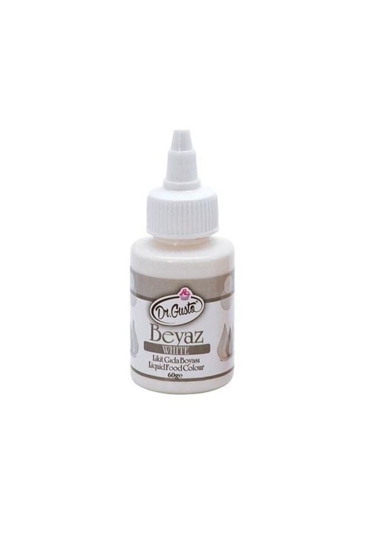 Dr Gusto Likit Gıda Boyası Su Bazlı Beyaz 60 gr