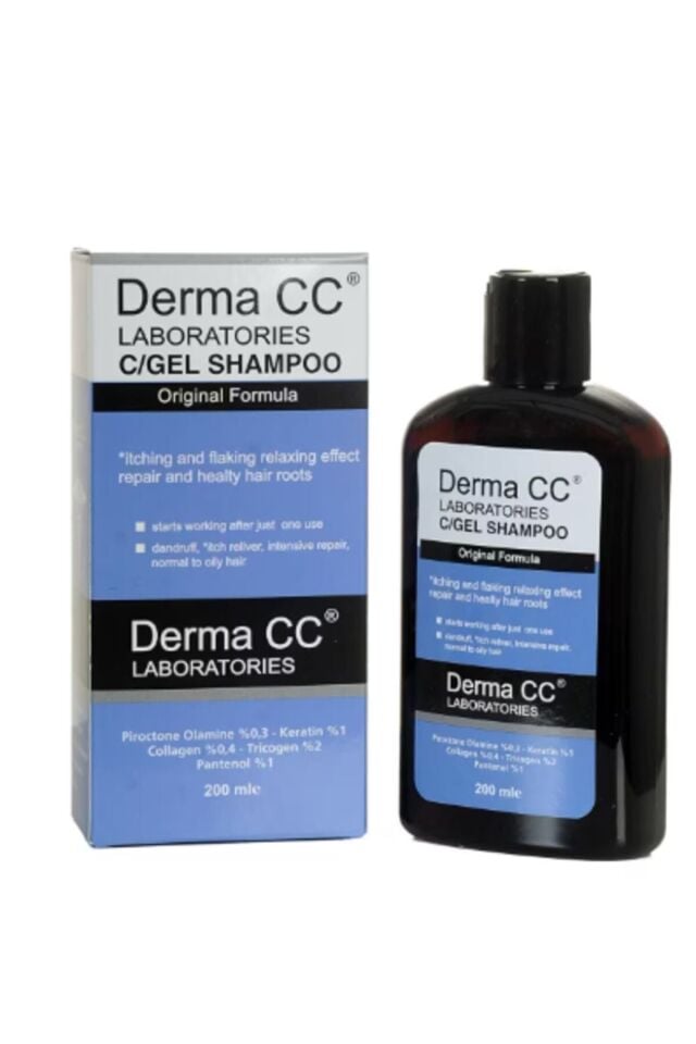 Derma CC LABORATORIES C/Gel Bakım Şampuanı 200 Ml
