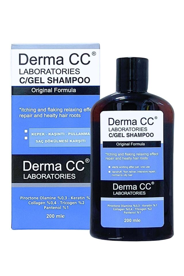Derma CC LABORATORIES C/Gel Bakım Şampuanı 200 Ml