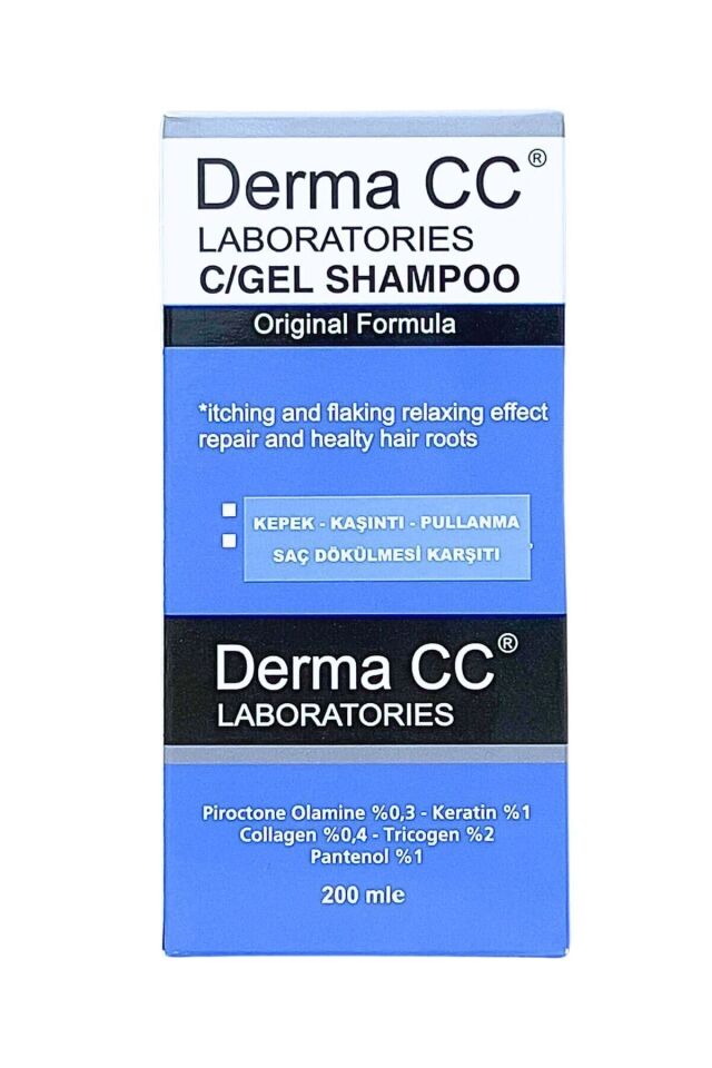 Derma CC LABORATORIES C/Gel Bakım Şampuanı 200 Ml