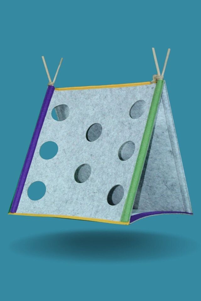 Kedi Oyun Çadırı Interaktif Kedi Evi Cattent Kedi Çadırı