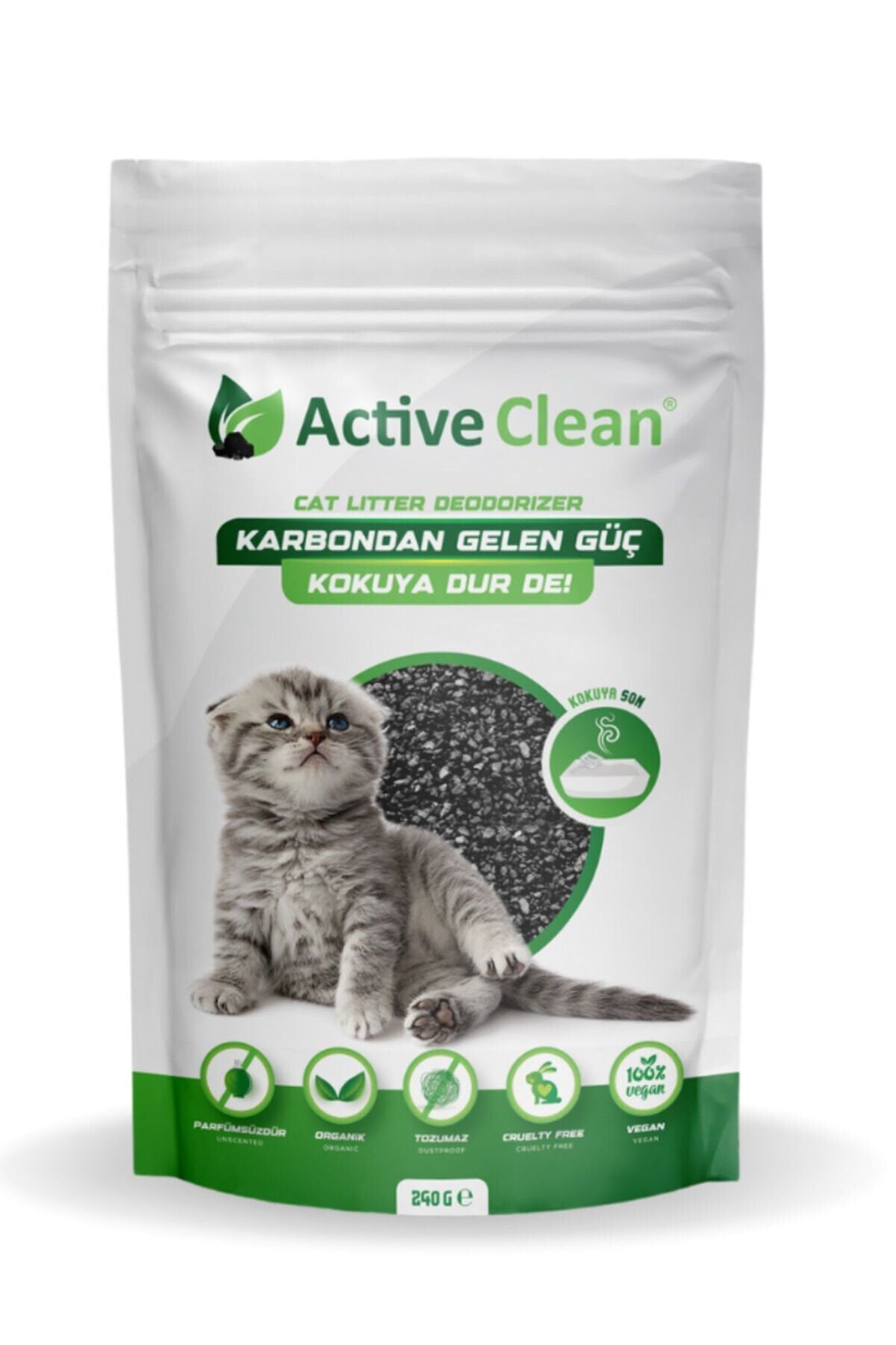 Clean Plus Kedi Kumu Koku Giderici 240gr