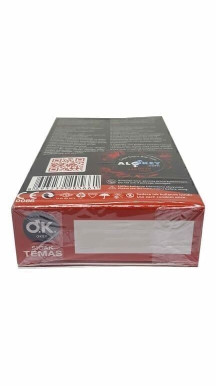 Okey Prezervatif 10'lu Sıcak Temas Paket (10 Adet)