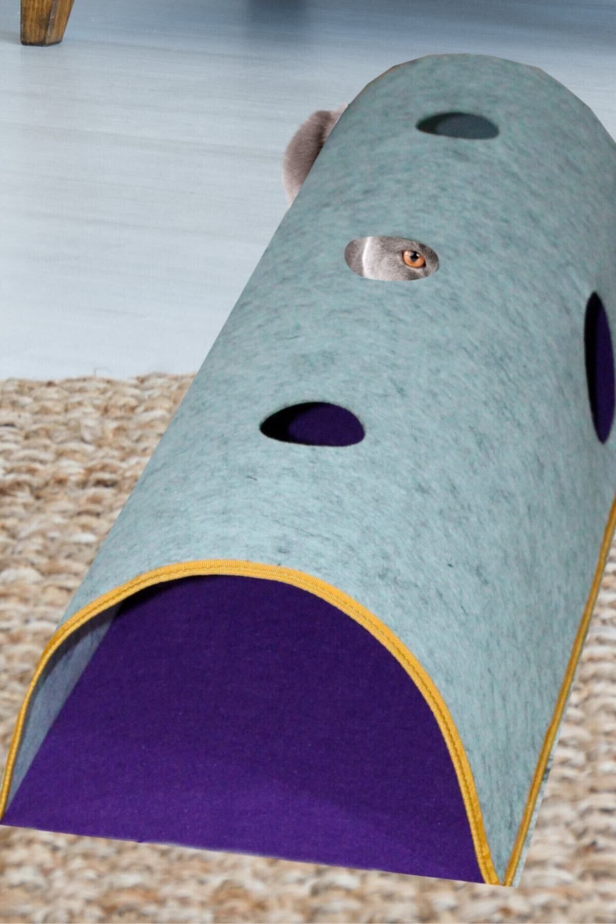 Bypet Cathide Kedi Oyun Ve Saklanma Tüneli 100 Cm Büyük Boy