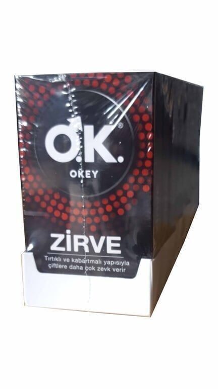 Okey Prezervatif 10'lu Zirve Paket (10 Adet)