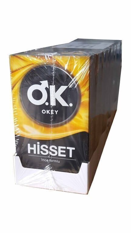 Okey Prezervatif 10'lu Hisset Paket (10 Adet)