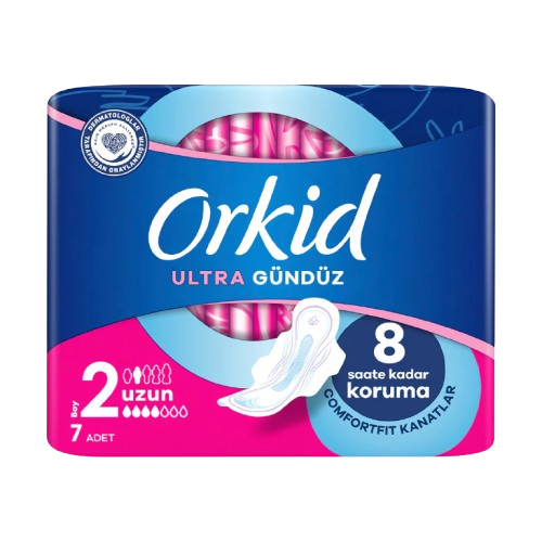 Orkid Hijyenik Ped Ultra Extra 7'li Uzun Adet (1 Adet)