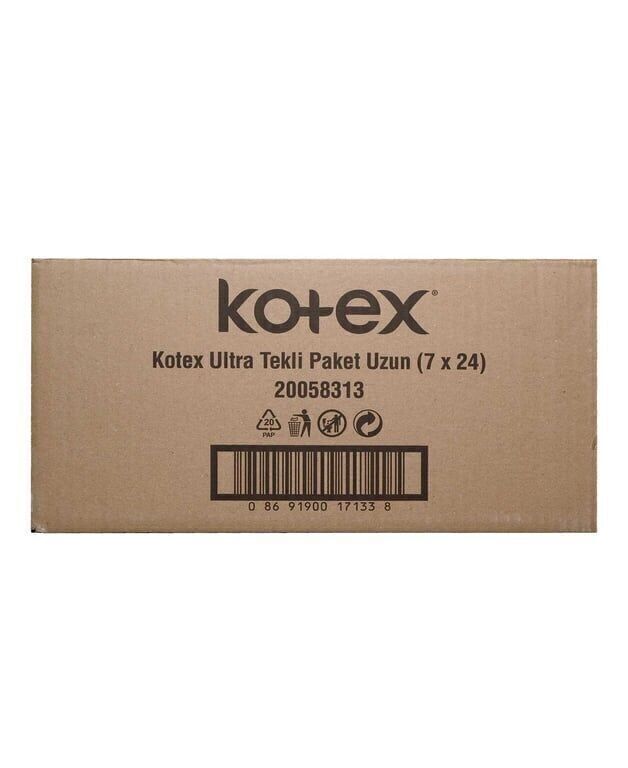 Kotex Hijyenik Ped Ultra 7'li Uzun Koli (24 Adet)