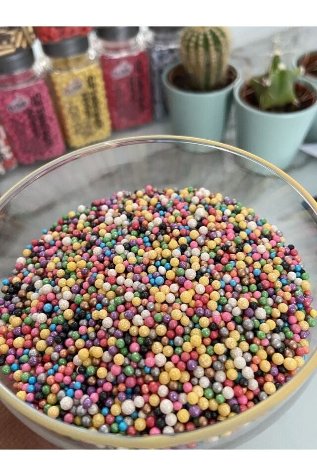 Dr Gusto Pasta Süsü Konfeti Boncuk Şeker 100gr