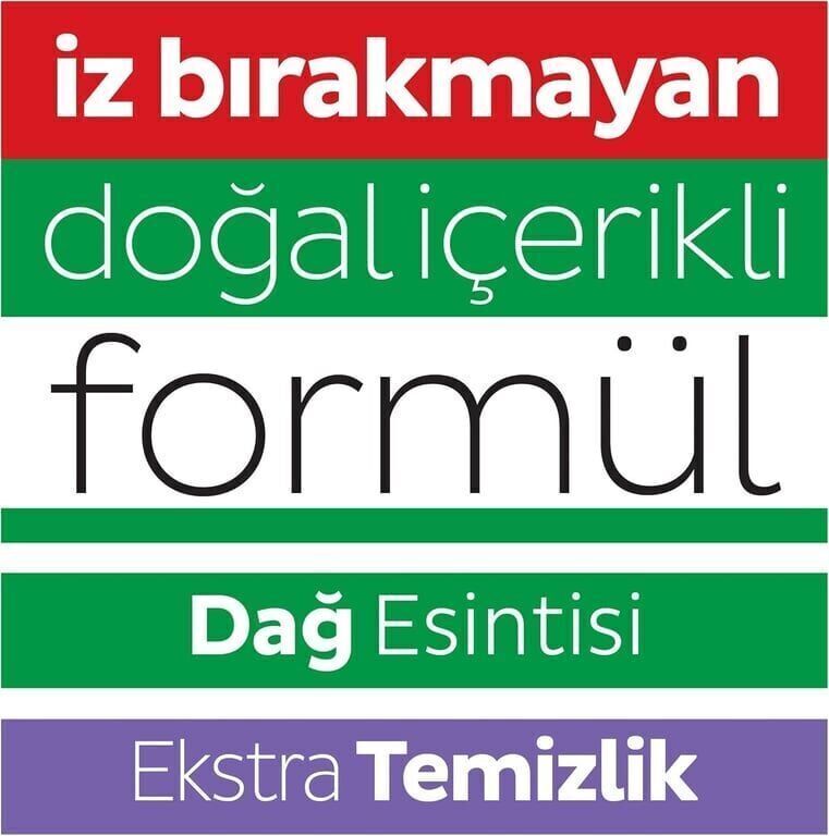 Sleepy Yüzey Temizlik Havlusu Dağ Esintisi 100lü Adet (1 Adet)
