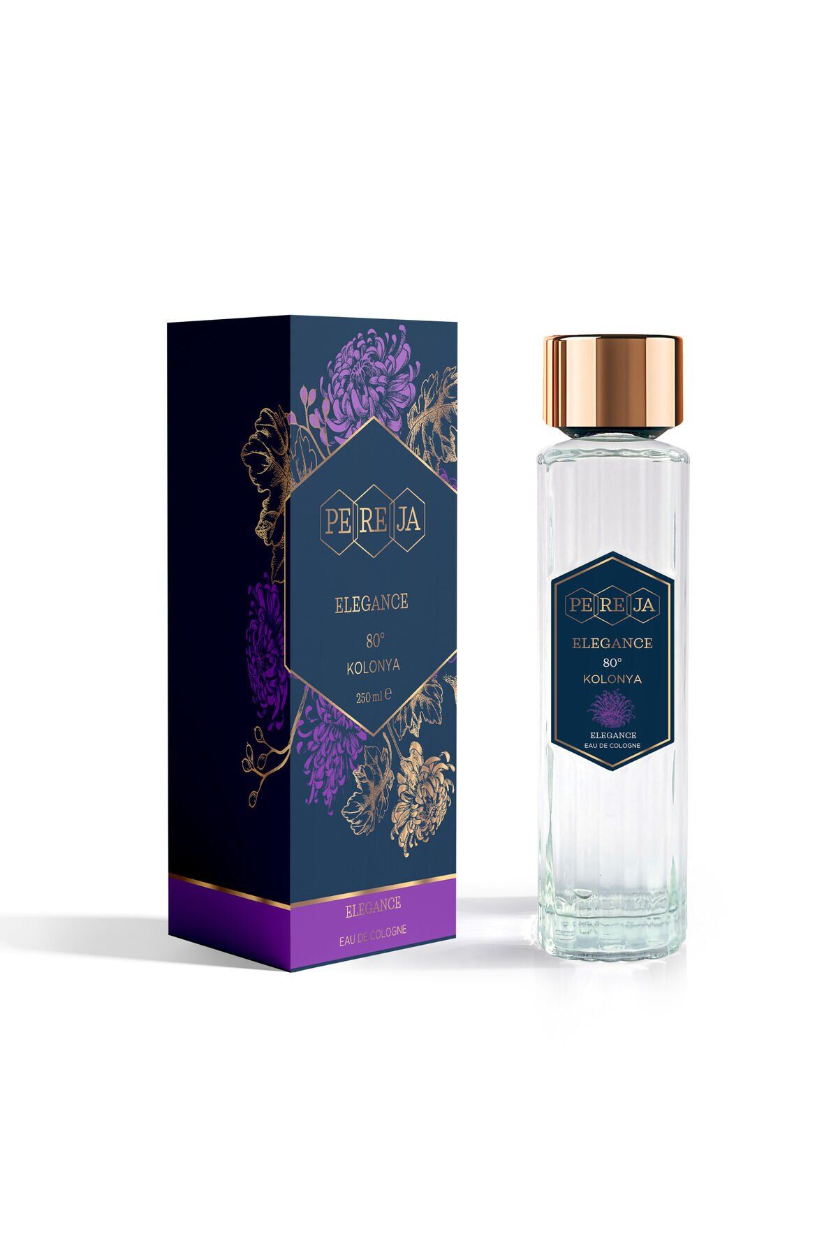 Elegans Kolonyası 250 ml Cam Şişe