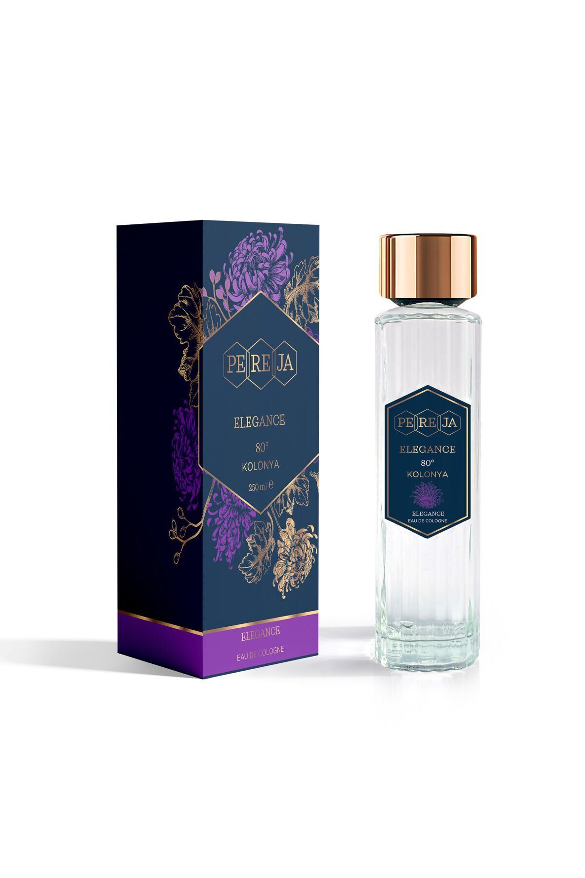 Elegans Kolonyası 250 ml Cam Şişe