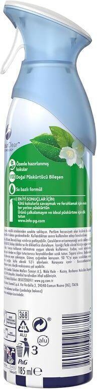 Febreze Dağ Esintisi 185 ml Hava Ferahlatıcı Koli (8 Adet)