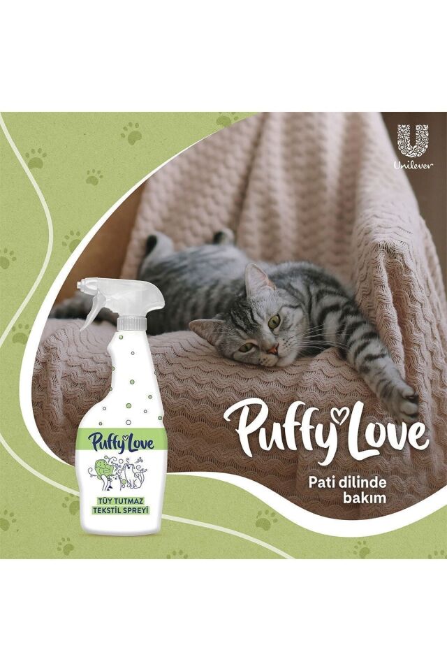 Hayvan Dostu Tüy Tutmaz Tekstil Spreyi 750 Ml X2 Adet