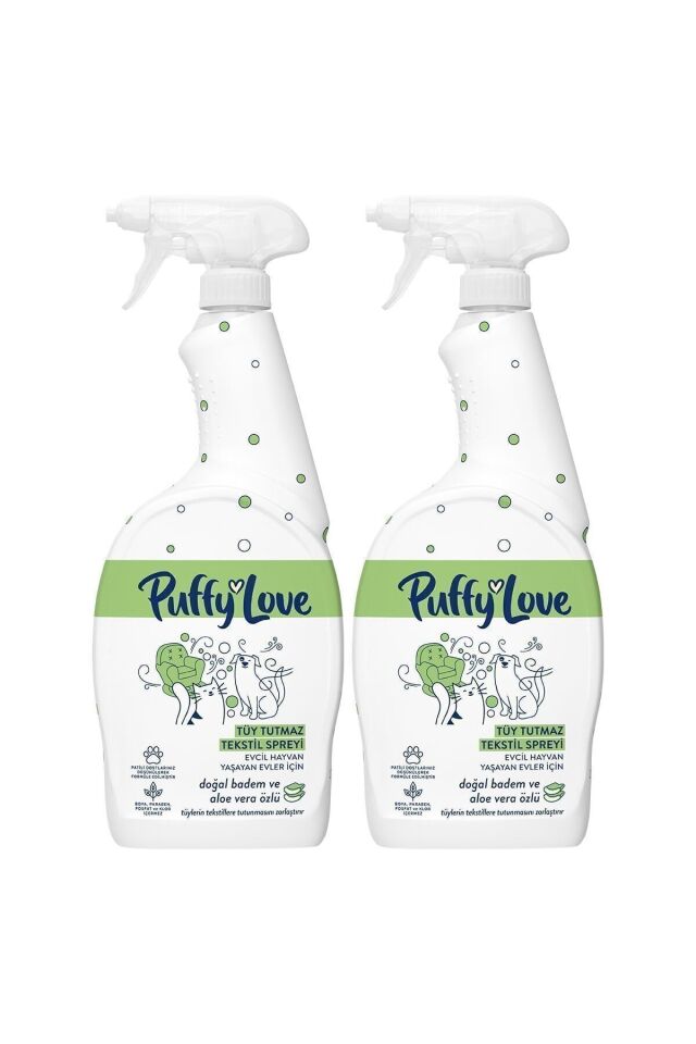 Hayvan Dostu Tüy Tutmaz Tekstil Spreyi 750 Ml X2 Adet